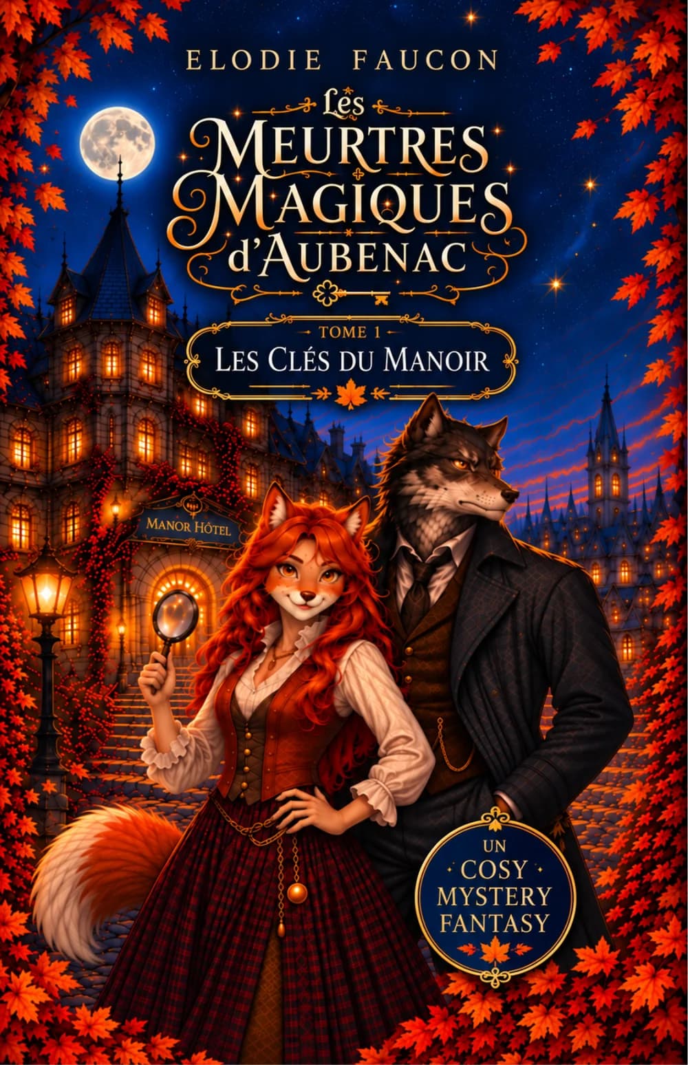 Couverture du tome 1, Les Clés du Manoir